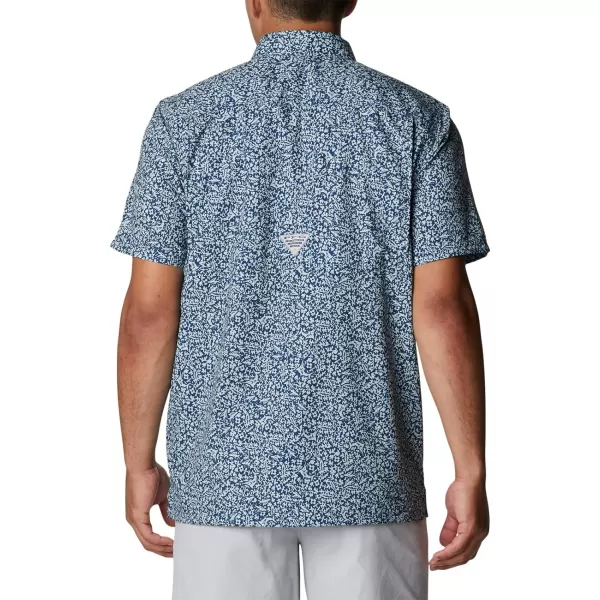 Columbia Mens Super Slack Tide ShirtCarbon Deepsea Medley