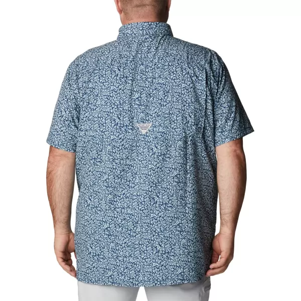 Columbia Mens Super Slack Tide ShirtCarbon Deepsea Medley