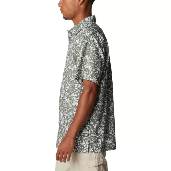 Columbia Mens Super Slack Tide ShirtCypress Kona Print