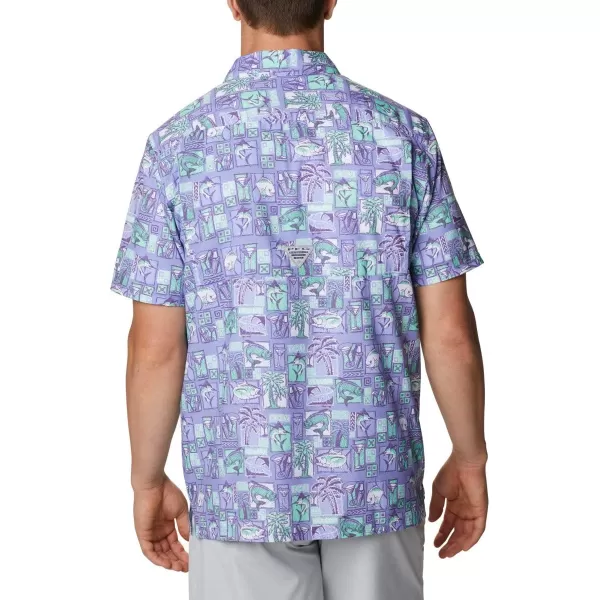 Columbia Mens Super Slack Tide ShirtFairytale Martinis and Lies Print