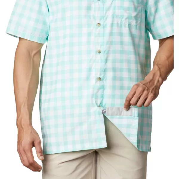 Columbia Mens Super Slack Tide ShirtGulf Stream Palaka Plaid