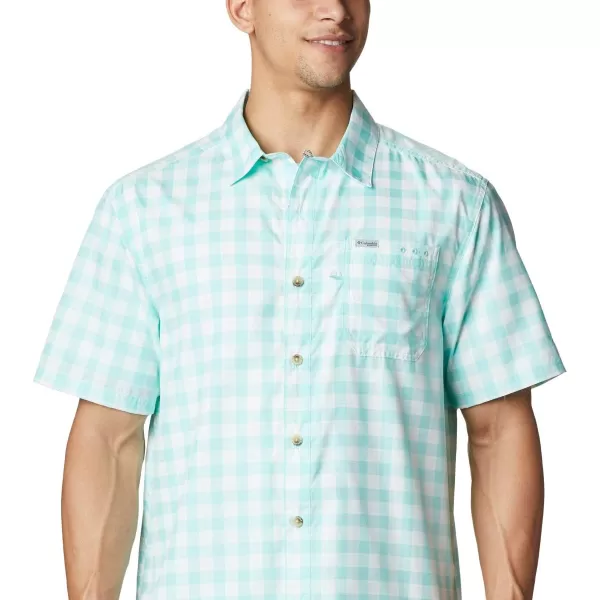 Columbia Mens Super Slack Tide ShirtGulf Stream Palaka Plaid