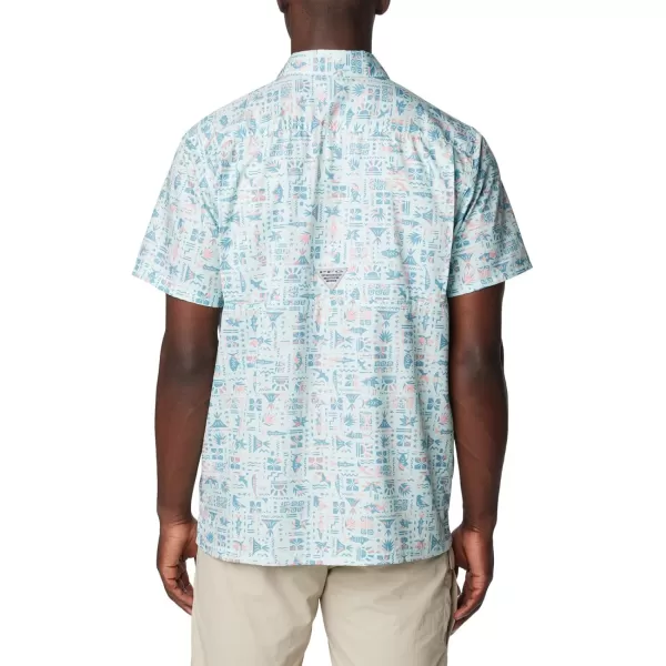 Columbia Mens Super Slack Tide ShirtIcy Morn Fishtiki