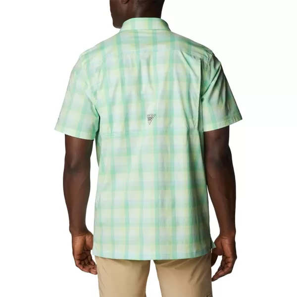 Columbia Mens Super Slack Tide ShirtKey West Mid Gingham