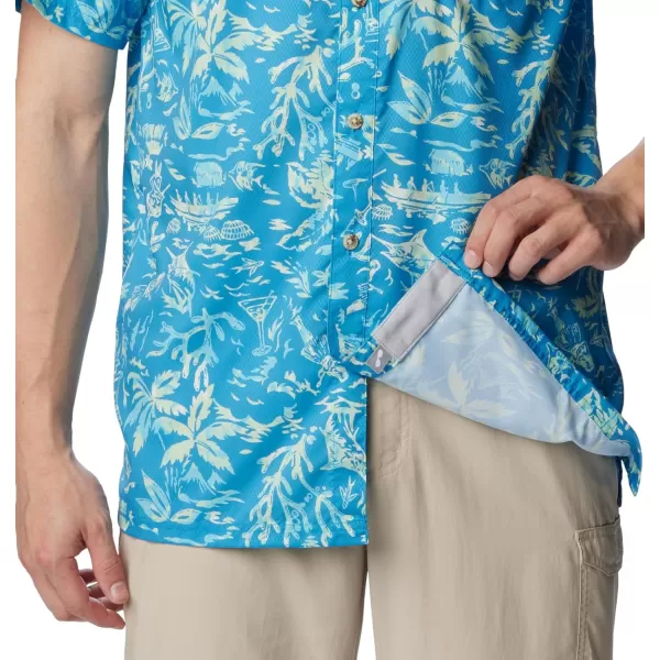 Columbia Mens Super Slack Tide ShirtPool Kona Kraze Print