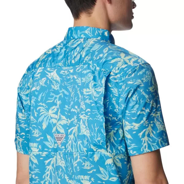 Columbia Mens Super Slack Tide ShirtPool Kona Kraze Print