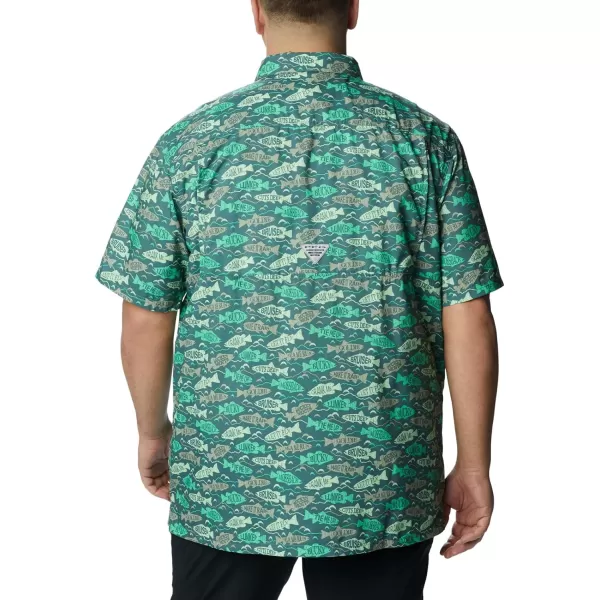 Columbia Mens Super Slack Tide ShirtSafari Fishfinder Print