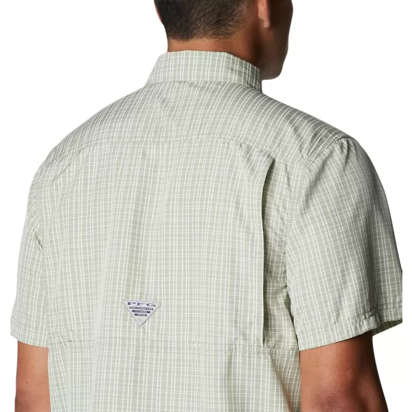 Columbia Mens Super Slack Tide ShirtSafari Gulf Grid