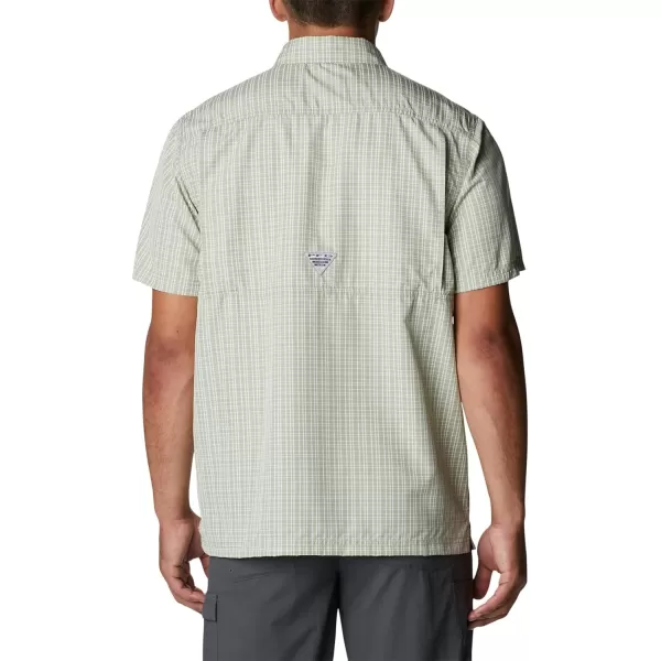 Columbia Mens Super Slack Tide ShirtSafari Gulf Grid