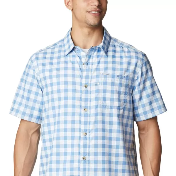 Columbia Mens Super Slack Tide ShirtSkyler Palaka Plaid