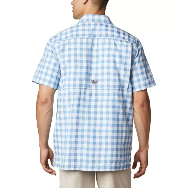 Columbia Mens Super Slack Tide ShirtSkyler Palaka Plaid