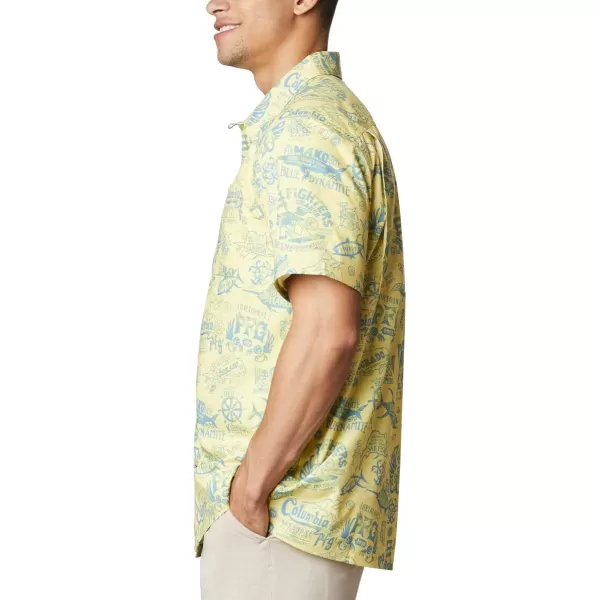 Columbia Mens Super Slack Tide ShirtSunlitNautical Tales Print