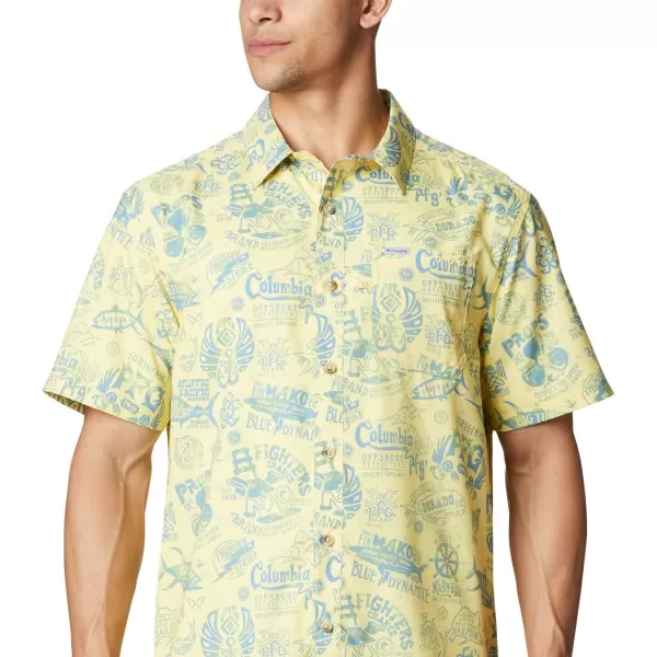 Columbia Mens Super Slack Tide ShirtSunlitNautical Tales Print