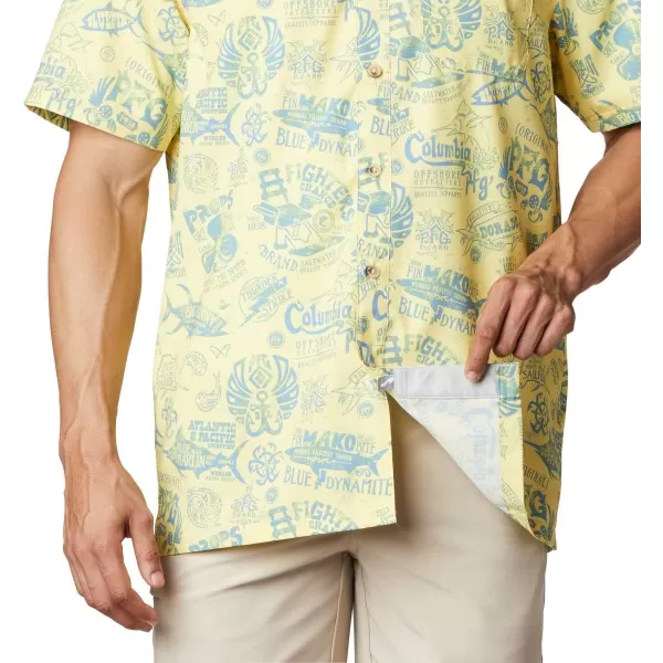 Columbia Mens Super Slack Tide ShirtSunlitNautical Tales Print