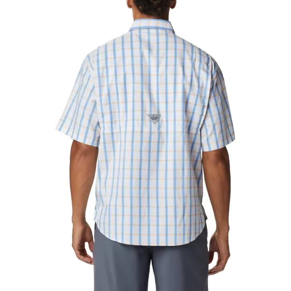 Columbia Mens Super Tamiami Long Sleeve ShirtSail Plaid