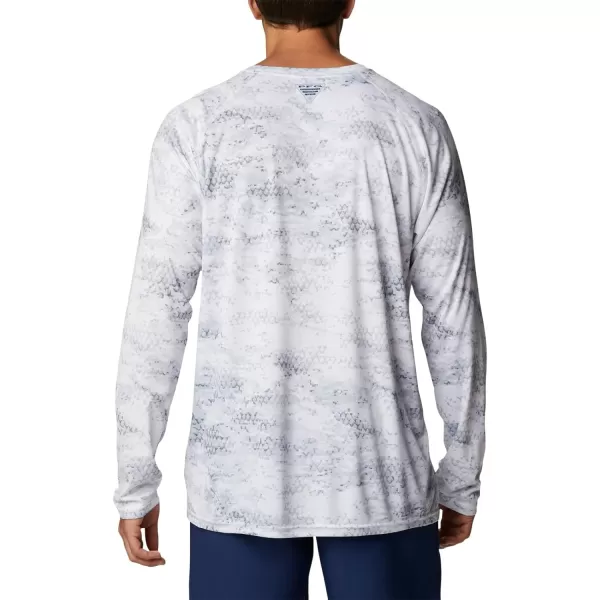 Columbia Mens Super Terminal Tackle Long Sleeve ShirtCool Grey Pfg Camo