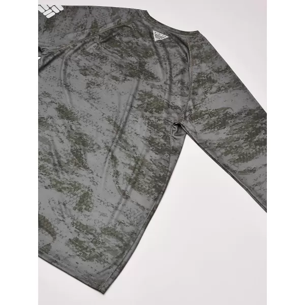 Columbia Mens Super Terminal Tackle Long Sleeve ShirtCypress Pfg Camo