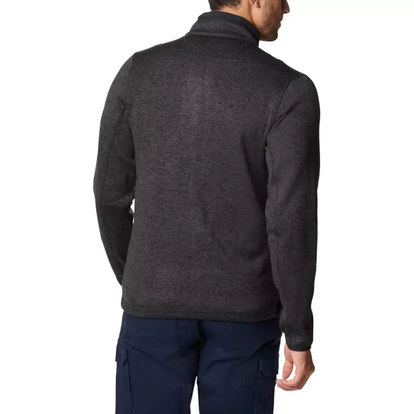 Columbia Mens Sweater Weather Full ZipBlack Heather