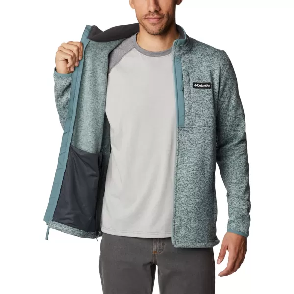 Columbia Mens Sweater Weather Full ZipNiagara Heather