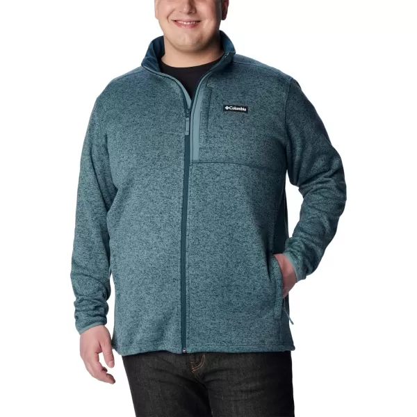 Columbia Mens Sweater Weather Full ZipNight Wave Heather