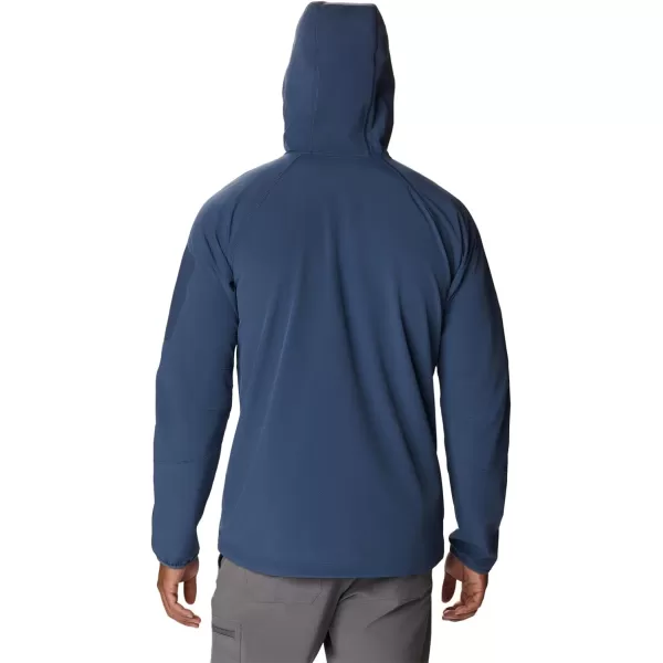 Columbia Mens Tall Heights Hooded SoftshellDark Mountain