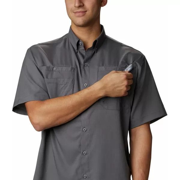 Columbia Mens Tamiami II Short Sleeve ShirtCity Grey