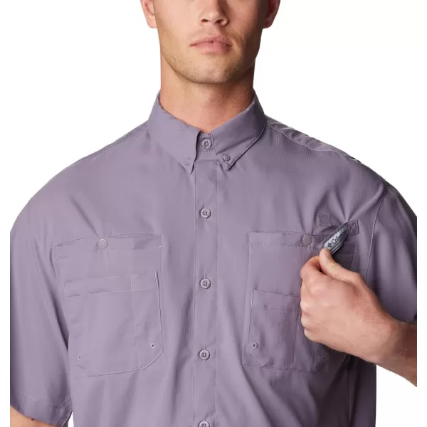 Columbia Mens Tamiami II Short Sleeve ShirtGranite Purple