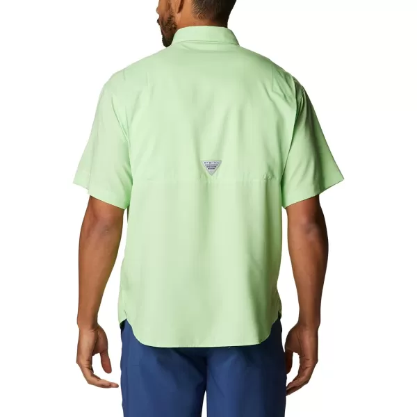 Columbia Mens Tamiami II Short Sleeve ShirtLime Glow