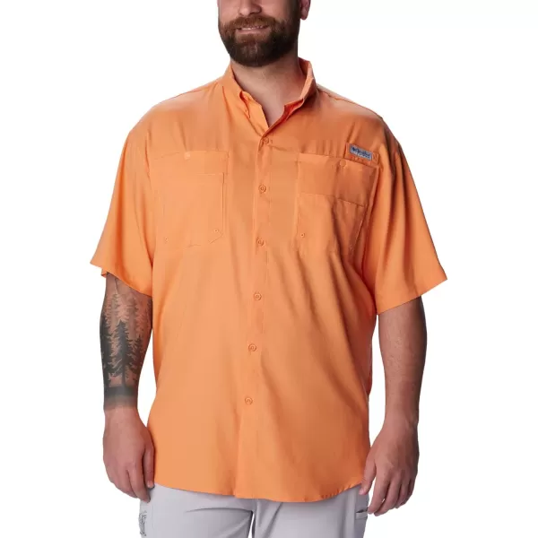 Columbia Mens Tamiami II Short Sleeve ShirtOrange Reef