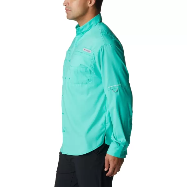 Columbia Mens Tamiami Ii Long Sleeve ShirtElectric Turquoise