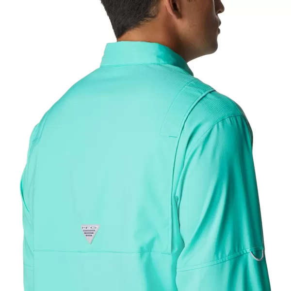 Columbia Mens Tamiami Ii Long Sleeve ShirtElectric Turquoise