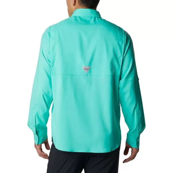 Columbia Mens Tamiami Ii Long Sleeve ShirtElectric Turquoise