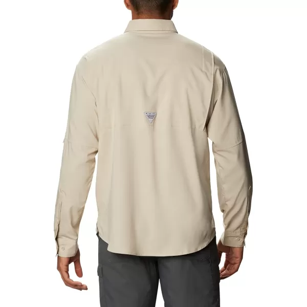 Columbia Mens Tamiami Ii Long Sleeve ShirtFossilRealtree Edge