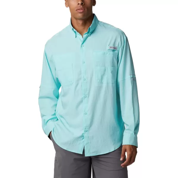 Columbia Mens Tamiami Ii Long Sleeve ShirtGulf StreamRealtree Edge