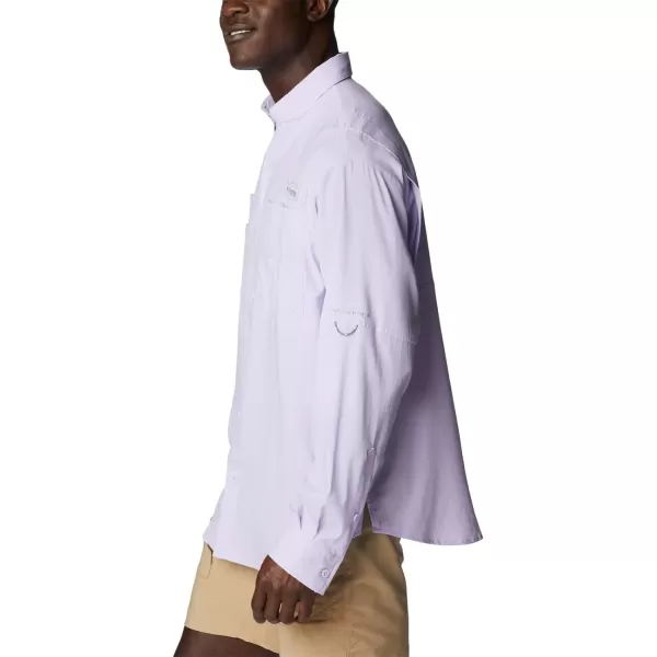 Columbia Mens Tamiami Ii Long Sleeve ShirtSoft Violet