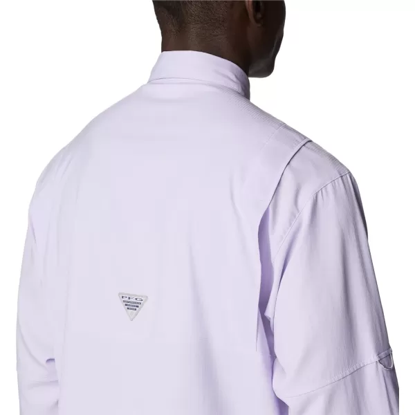 Columbia Mens Tamiami Ii Long Sleeve ShirtSoft Violet