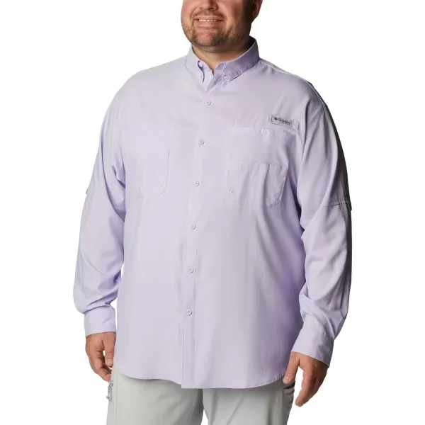 Columbia Mens Tamiami Ii Long Sleeve ShirtSoft Violet