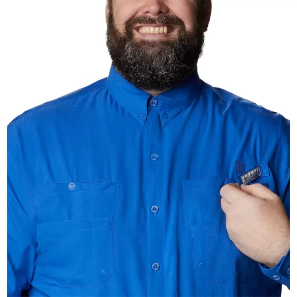 Columbia Mens Tamiami Ii Long Sleeve ShirtVivid Blue