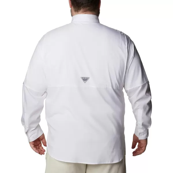 Columbia Mens Tamiami Ii Long Sleeve ShirtWhite