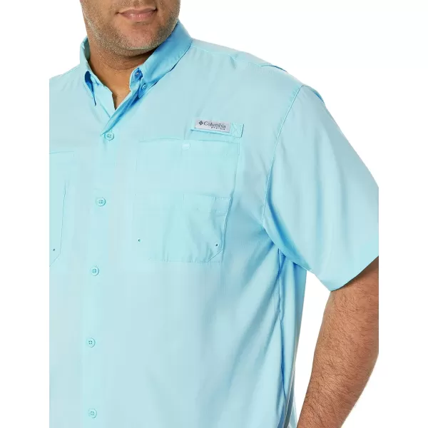 Columbia Mens Tamiami Ii Short Sleeve ShirtLight Blue