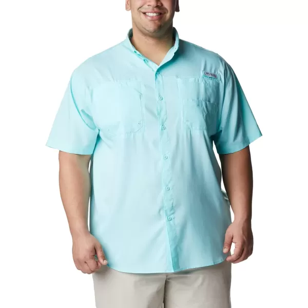 Columbia Mens Tamiami Ii Short Sleeve ShirtLight Blue