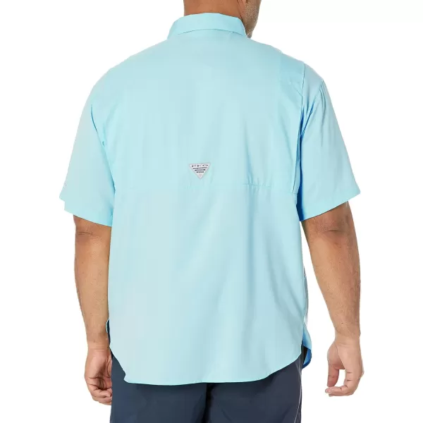 Columbia Mens Tamiami Ii Short Sleeve ShirtLight Blue