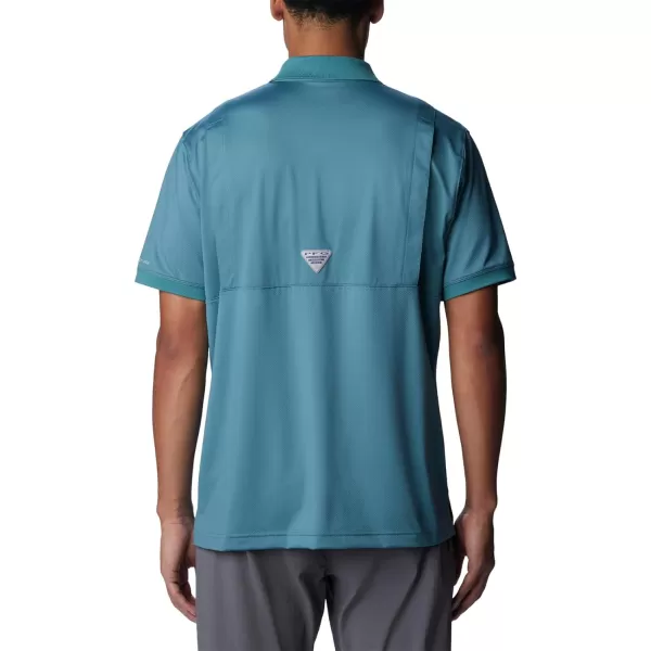 Columbia Mens Tamiami PoloTranquil Teal