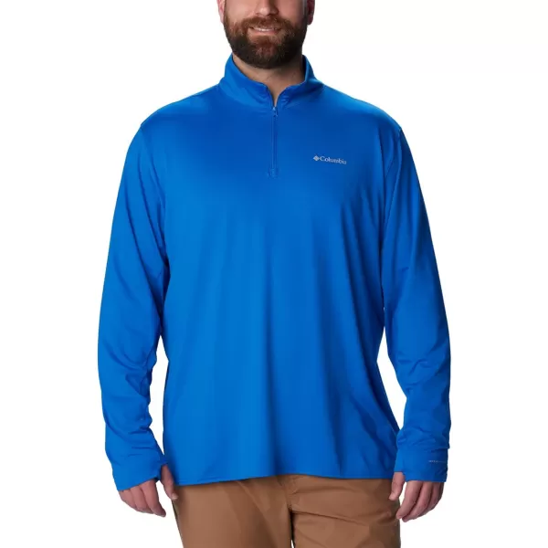 Columbia Mens Tech Trail 14 ZipBright Indigo