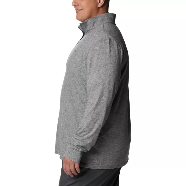 Columbia Mens Tech Trail 14 ZipCity Grey Heather