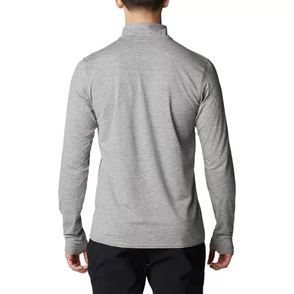 Columbia Mens Tech Trail 14 ZipCity Grey Heather