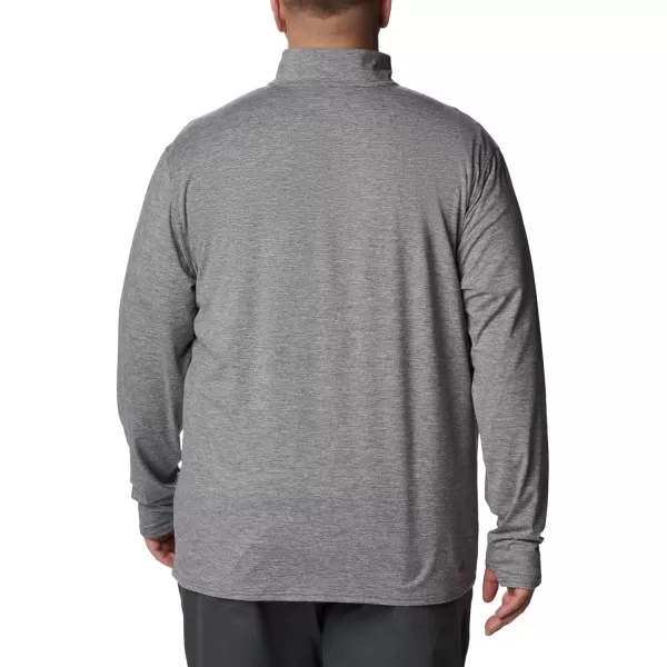 Columbia Mens Tech Trail 14 ZipCity Grey Heather