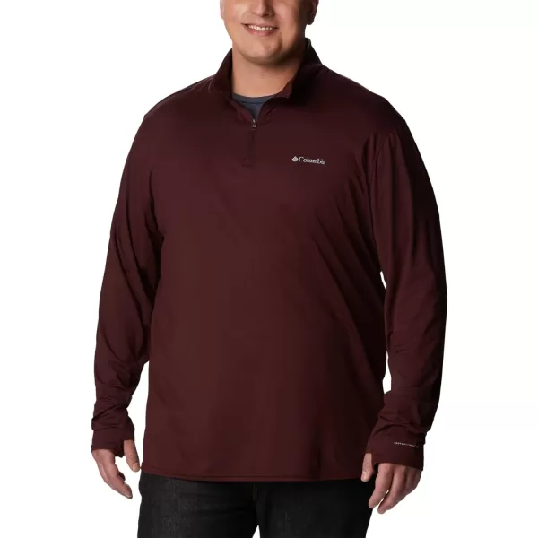 Columbia Mens Tech Trail 14 ZipElderberry