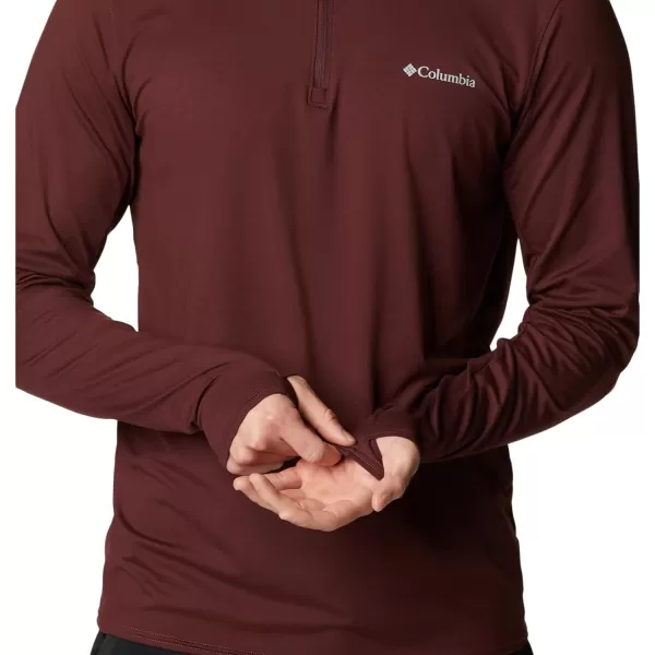 Columbia Mens Tech Trail 14 ZipElderberry