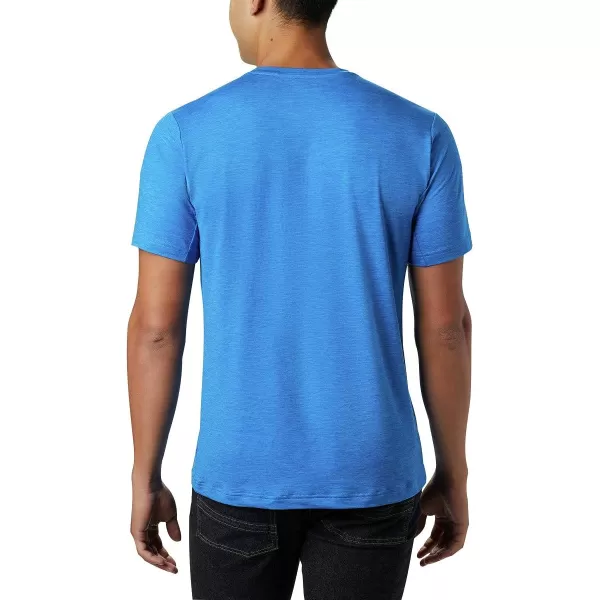 Columbia Mens Tech Trail Crew NeckAzure Blue